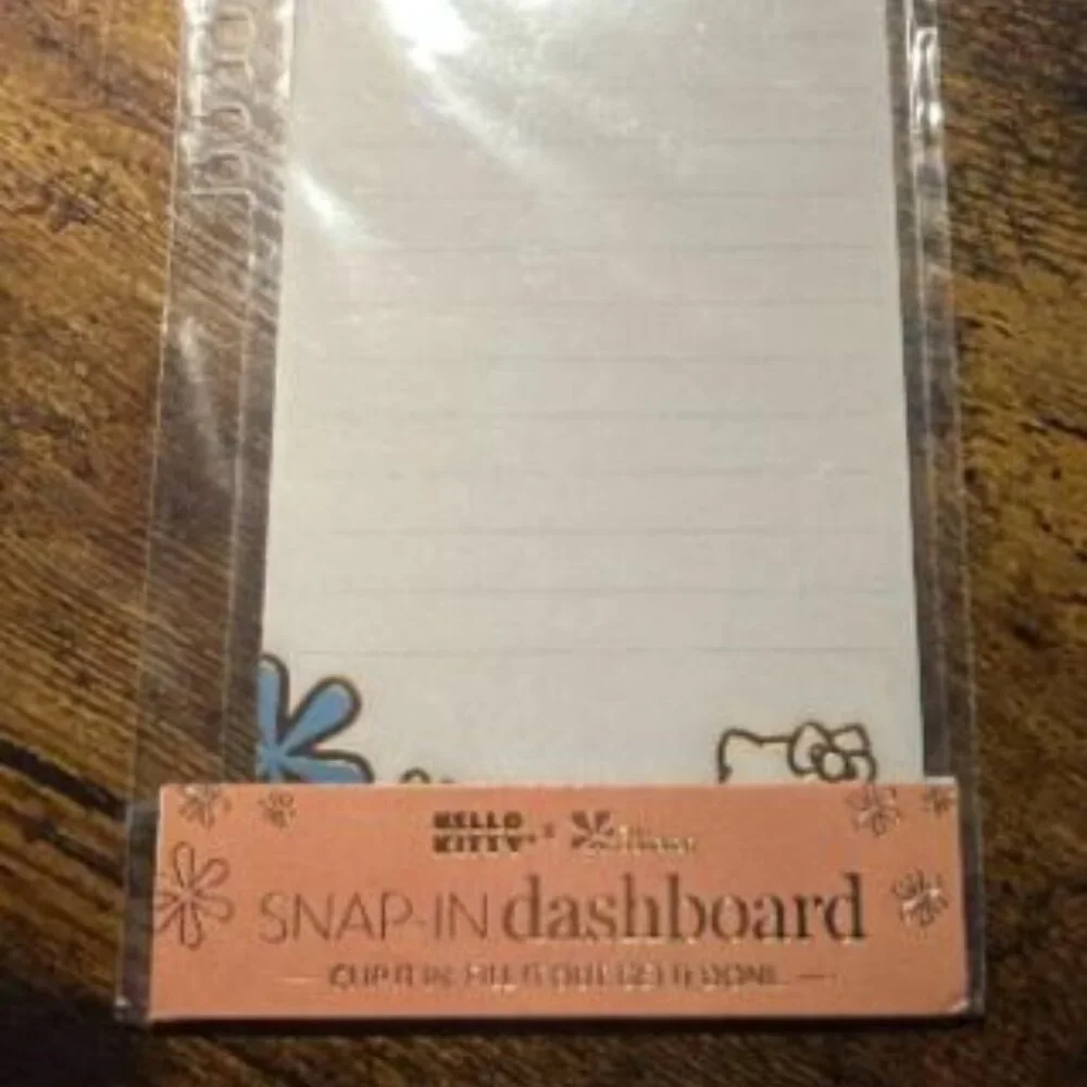 Erin Condren A5 Snap in Weekly schedule dashboard HELLO KITTY - NEW